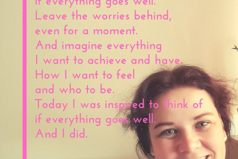 A poem about choosing your focus
