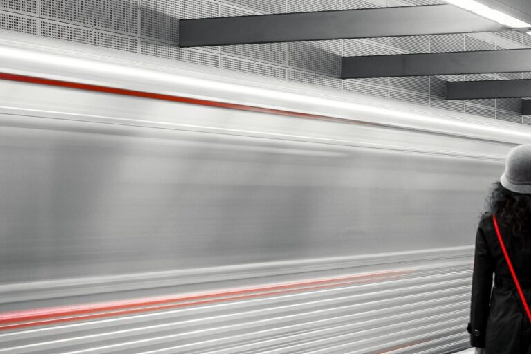Being in a hurry or present